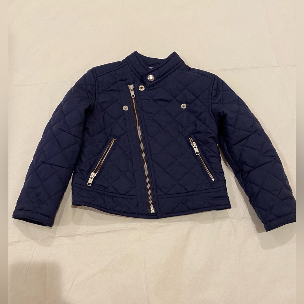 Navy POLO- RL jacket - size 3T -
